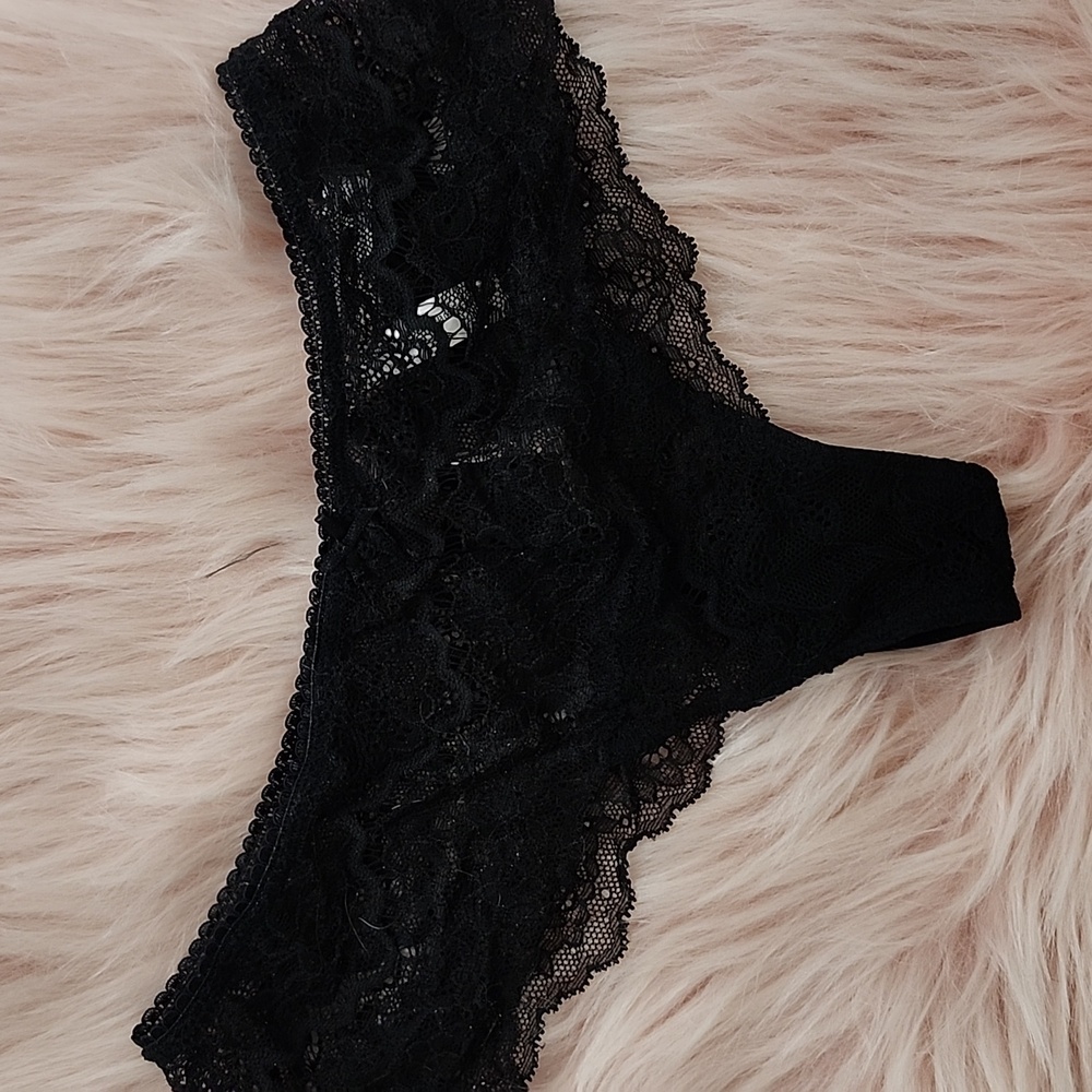 Brand New Victoria's Secret DREAM ANGELS WIDE SIDE Thong-XS
